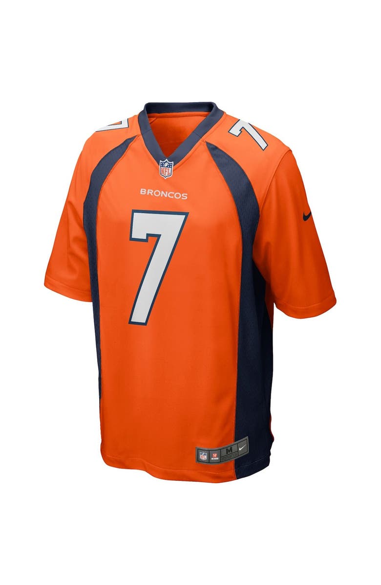 Nike Men's Nike John Elway Orange Denver Broncos Game Retired Player Jersey, Alternate, color,