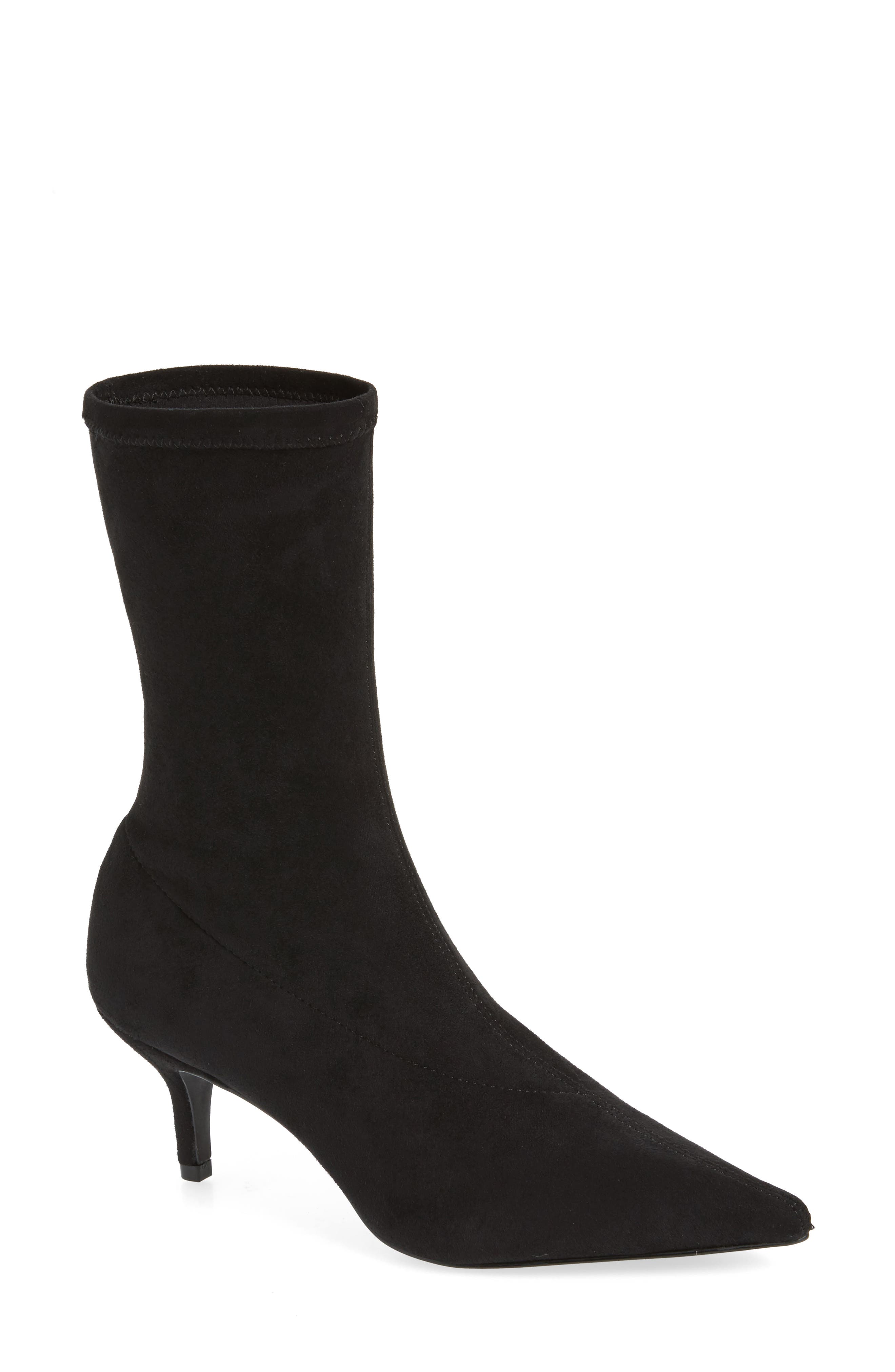 Steve Madden Ramone Floral Sock Bootie, Main, color, 