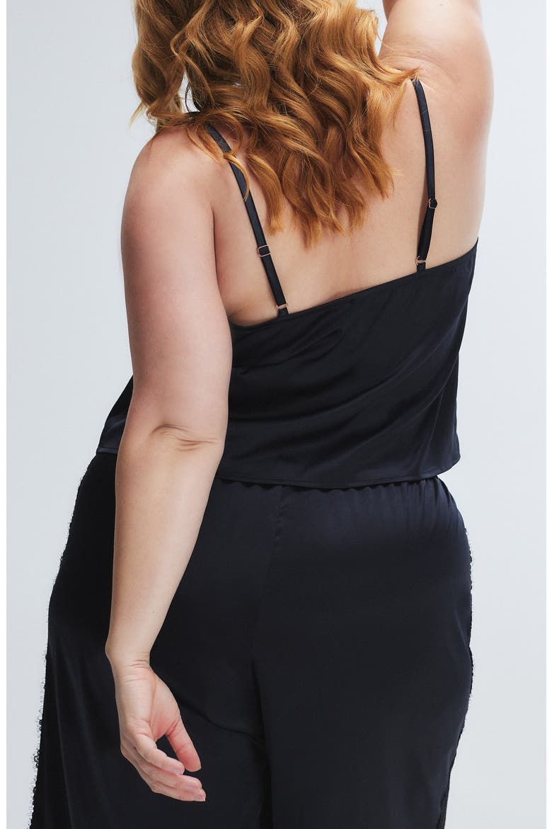 Nite Shade Pajama Camisole, Alternate, color, BLACK CAVIAR