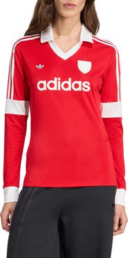 adidas Graphic Long Sleeve Football Jersey