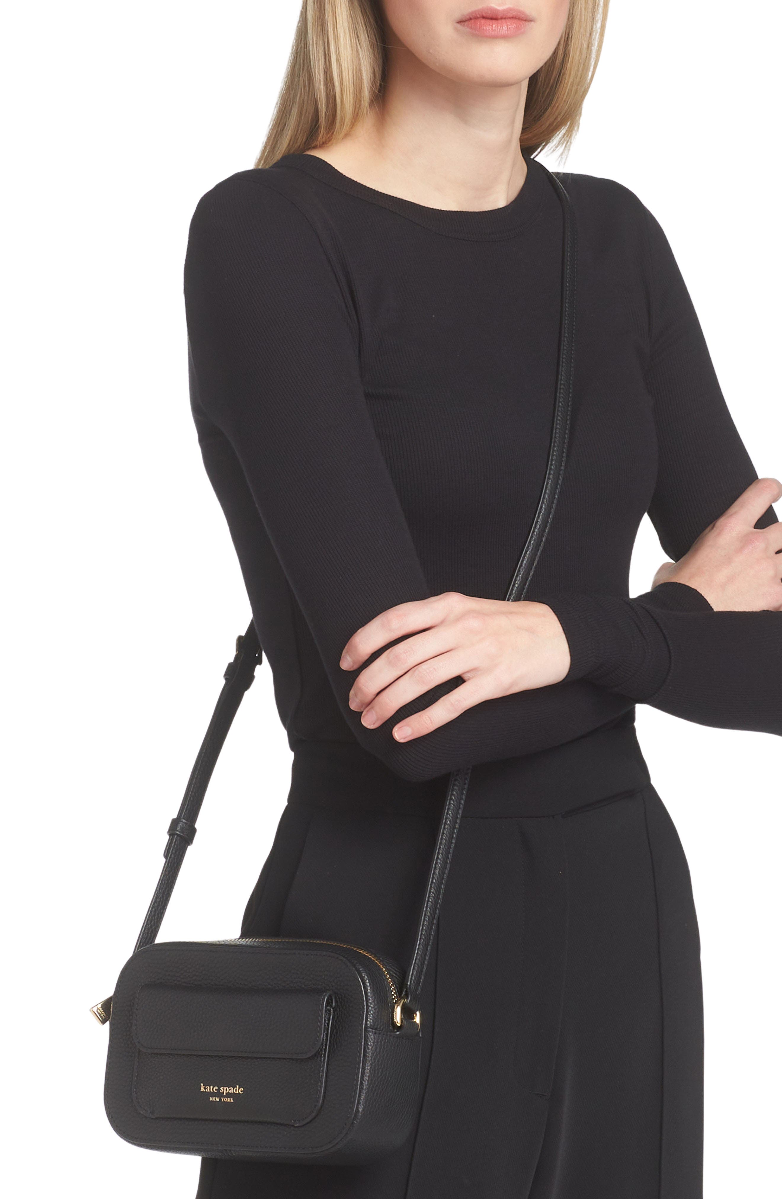 Kate Spade New York ava pebble leather crossbody bag, Alternate, color, 