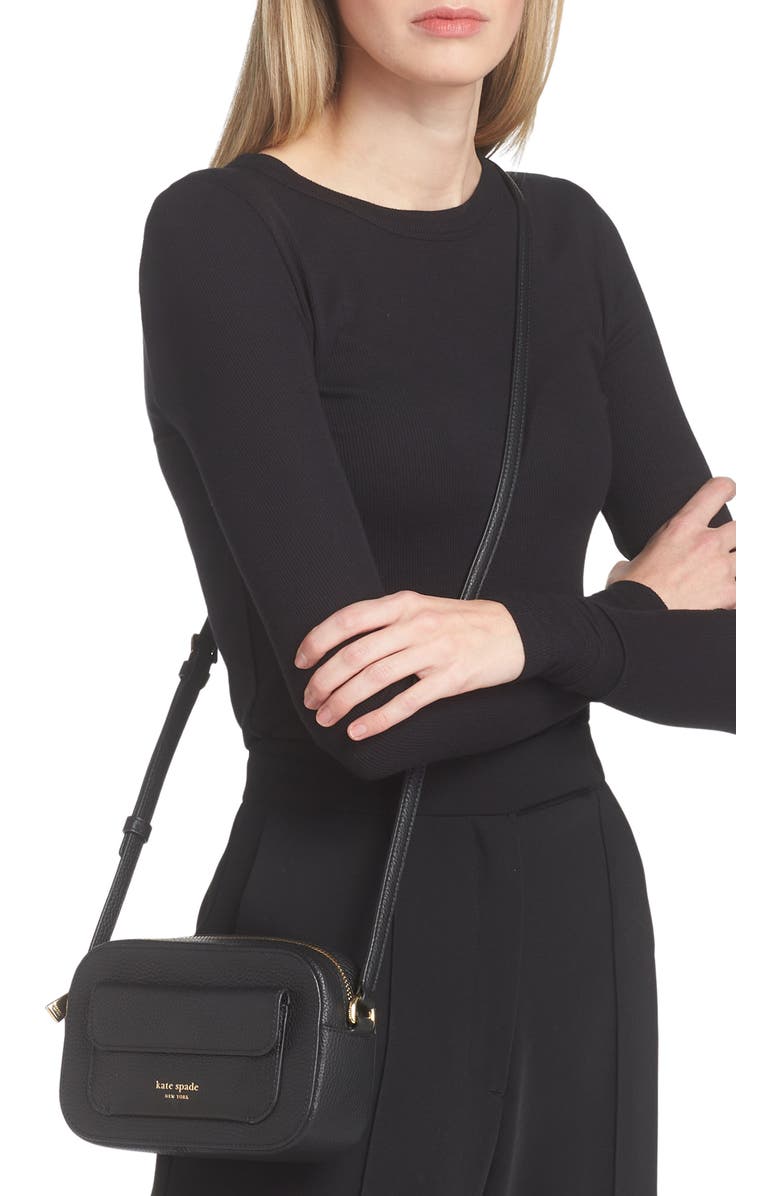 Kate Spade New York ava pebble leather crossbody bag, Alternate, color,