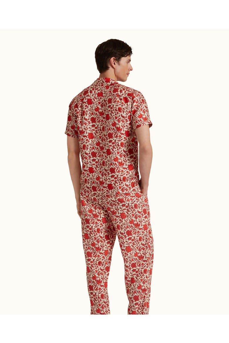 Maitan Relaxed-Fit Shirt, Alternate, color, Summer Red/White Sand