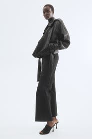H&M Bootcut Ankle-length Trousers