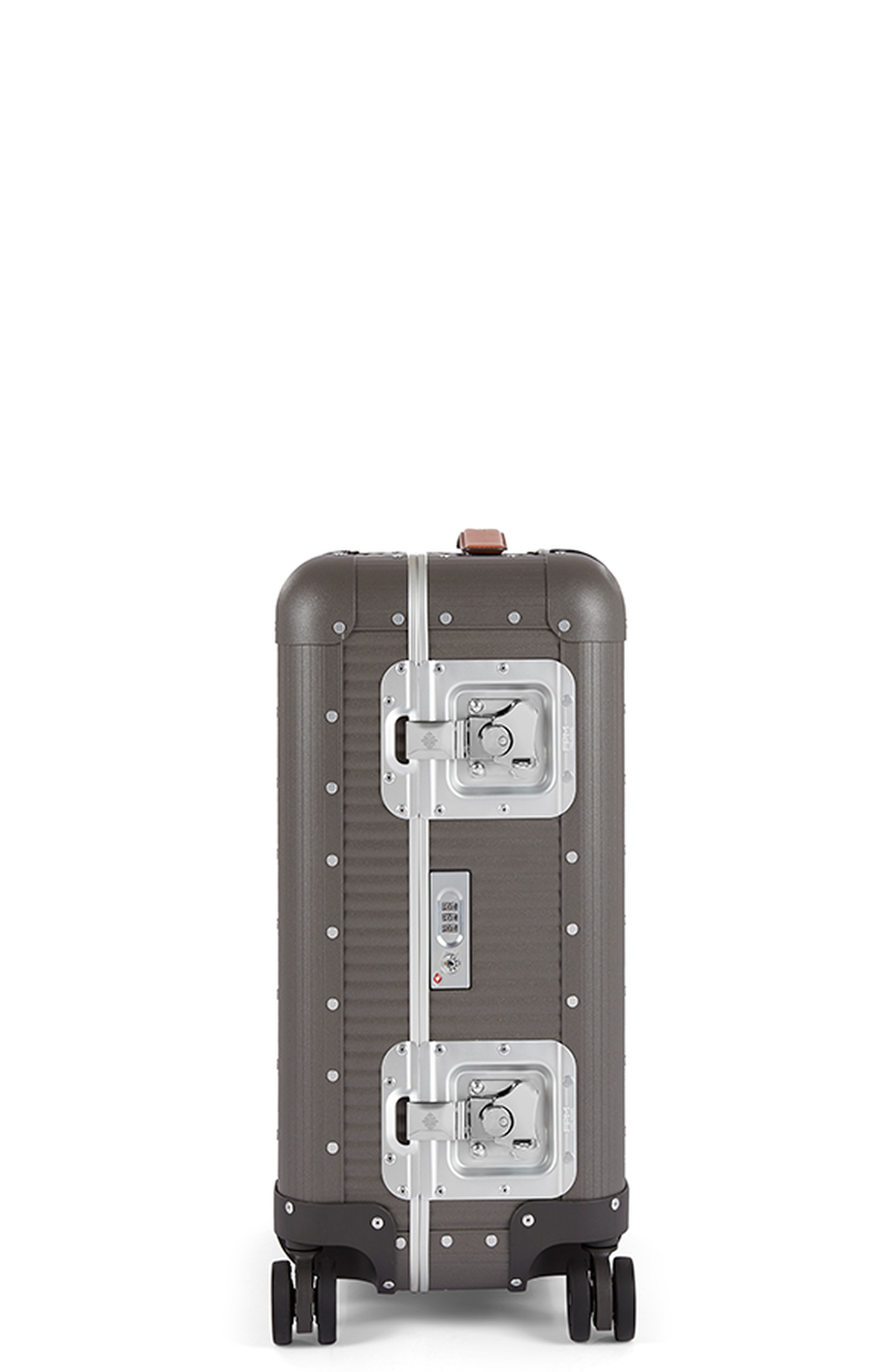 FPM - Fabbrica Pelletterie Milano - US Bank Light Spinner 55M Suitcase, Alternate, color, Steel Grey