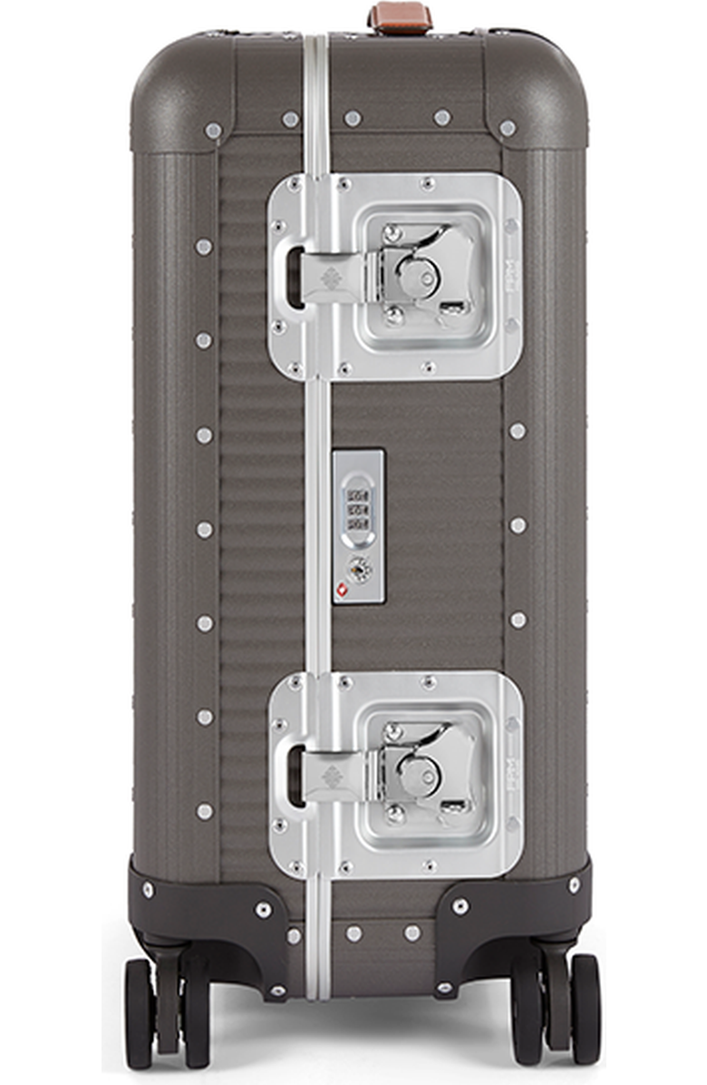 FPM - Fabbrica Pelletterie Milano - US Bank Light Spinner 55M Suitcase, Alternate, color, Steel Grey