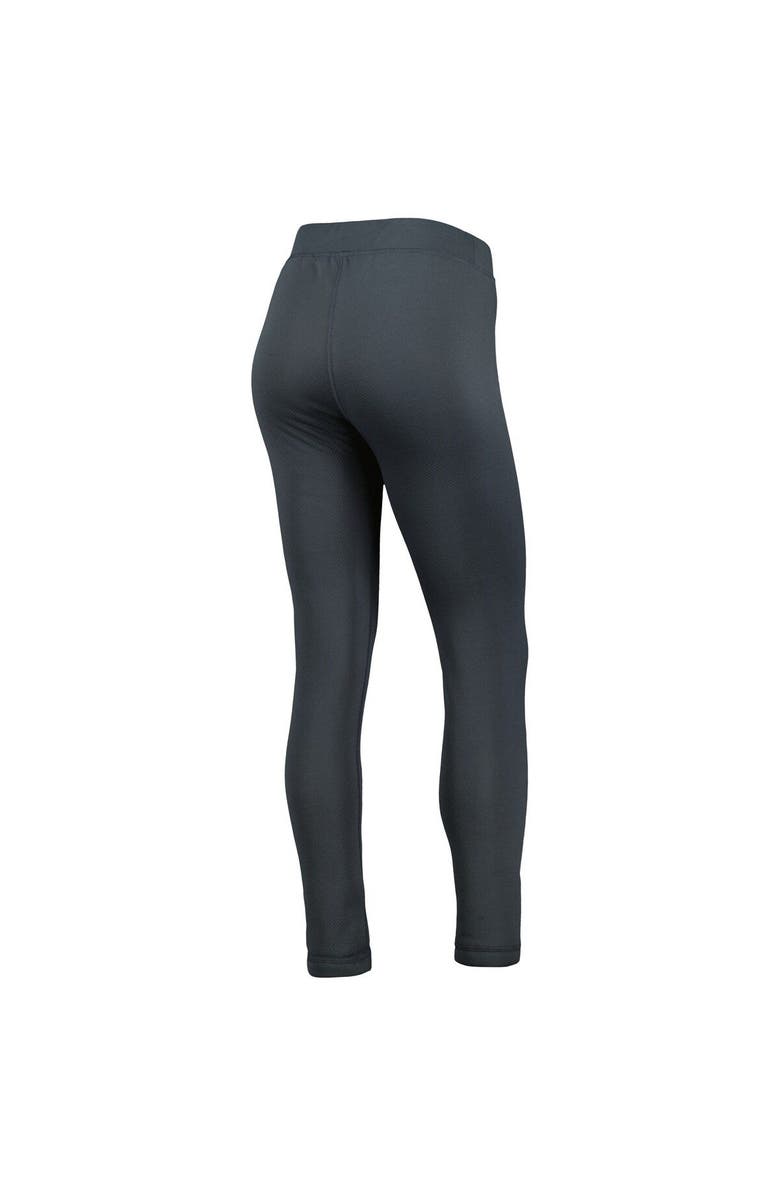 CONCEPTS SPORT Women's Concepts Sport Charcoal Michigan State Spartans Upbeat Sherpa Leggings, Alternate, color,