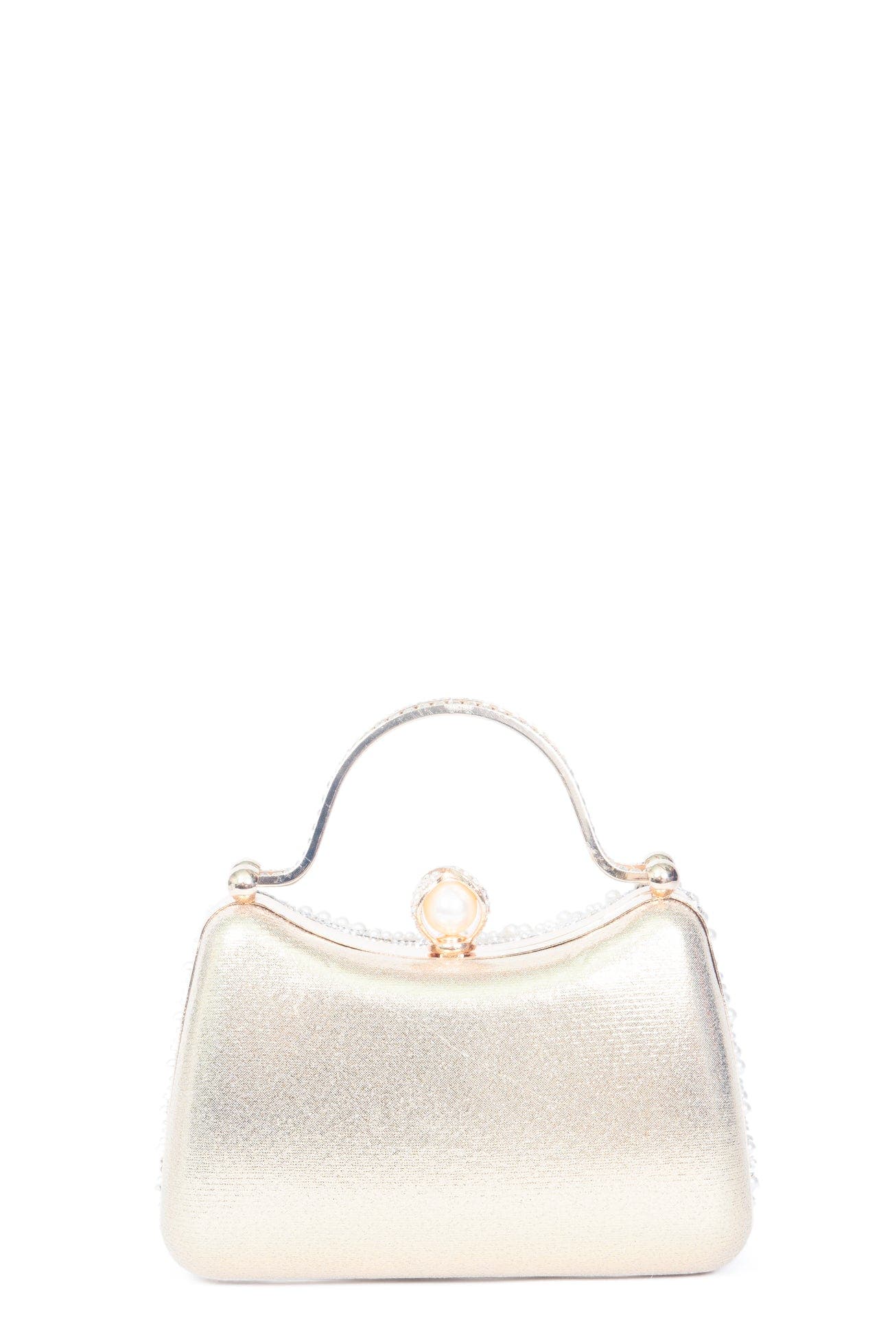 Lauren Lorraine Dede Clutch, Alternate, color, Gold