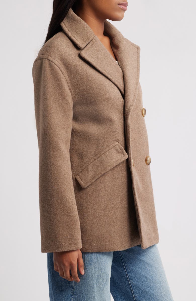 Mistress Rocks Double Breasted Wool Breasted Jacket, Alternate, color, 