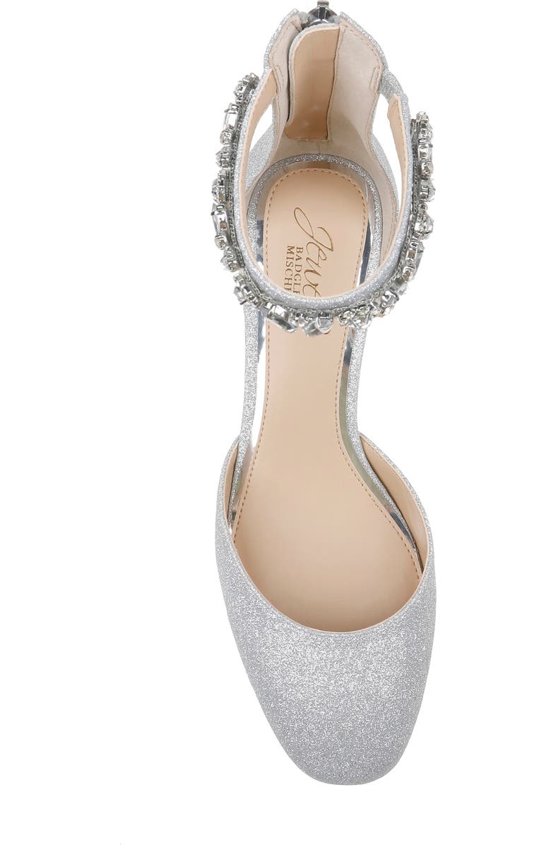 Jewel Badgley Mischka Cathleen Ankle Strap Pump, Alternate, color,