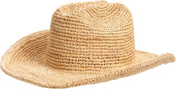 Raffia Cowboy Hat