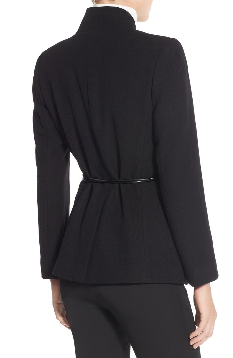 Halogen<sup>®</sup> Belted Short Wool Blend Coat, Alternate, color, 