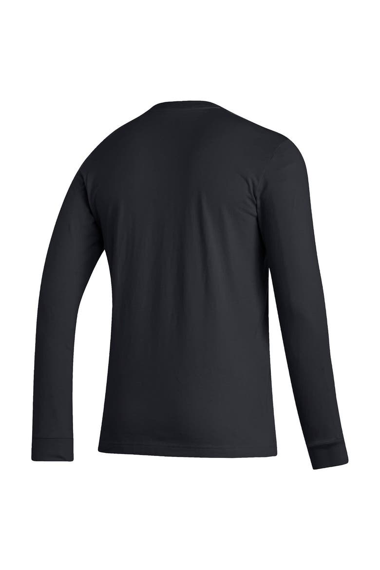 Men's adidas  Black Texas A&M Aggies Ol' Sarge Football Long Sleeve T-Shirt, Alternate, color, Black