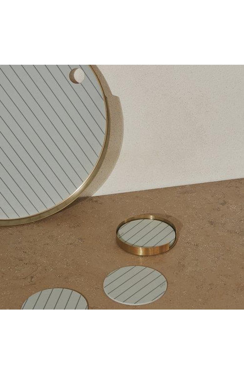 OYOY Oka Tray, Alternate, color, Brass