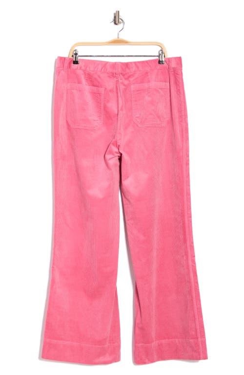 Vineyard Vines Wide Leg Corduroy Pants In Pink