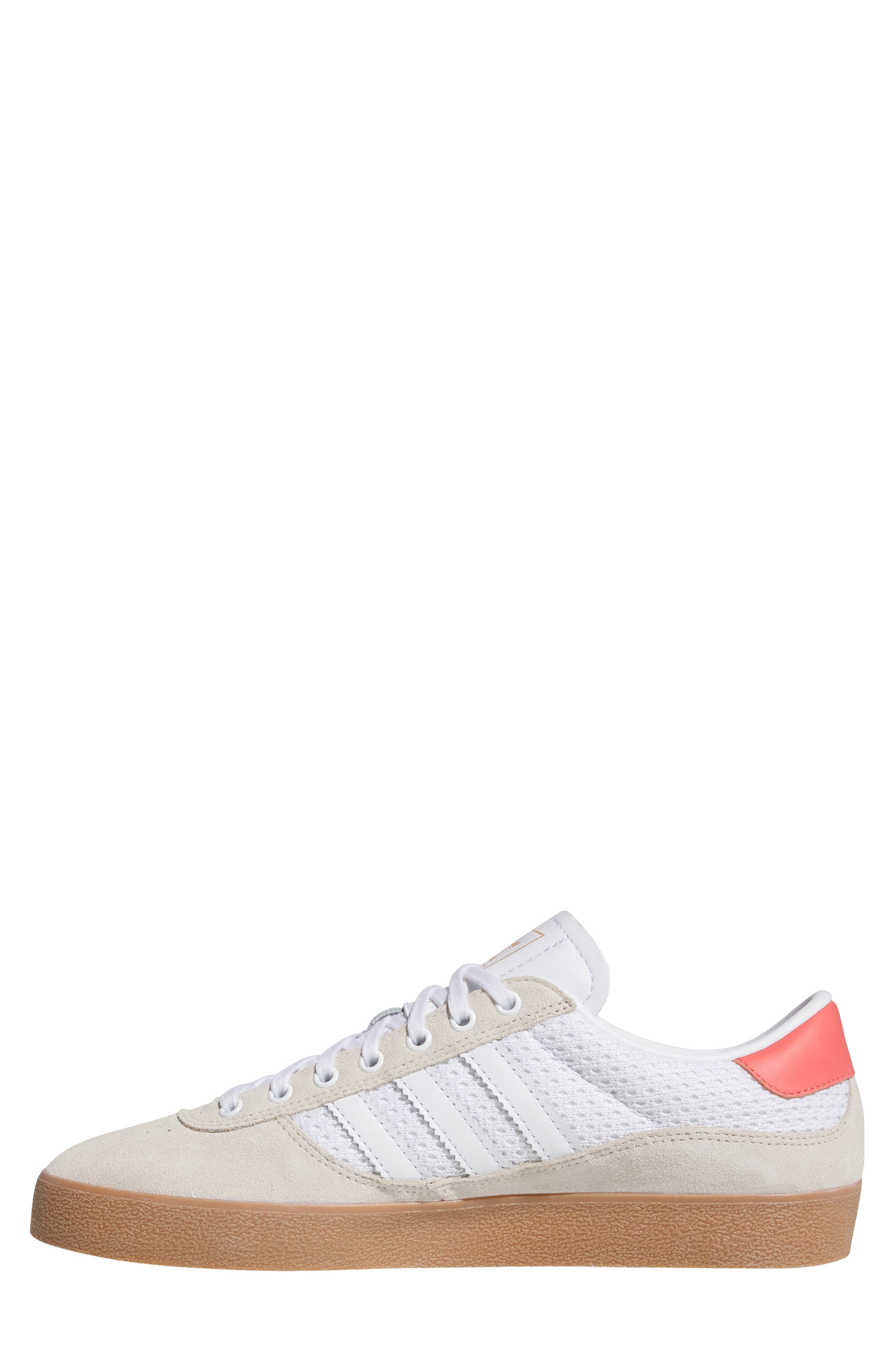 adidas Puig Indoor Sneaker, Alternate, color, Wonder White/ Cloud White/ Gum