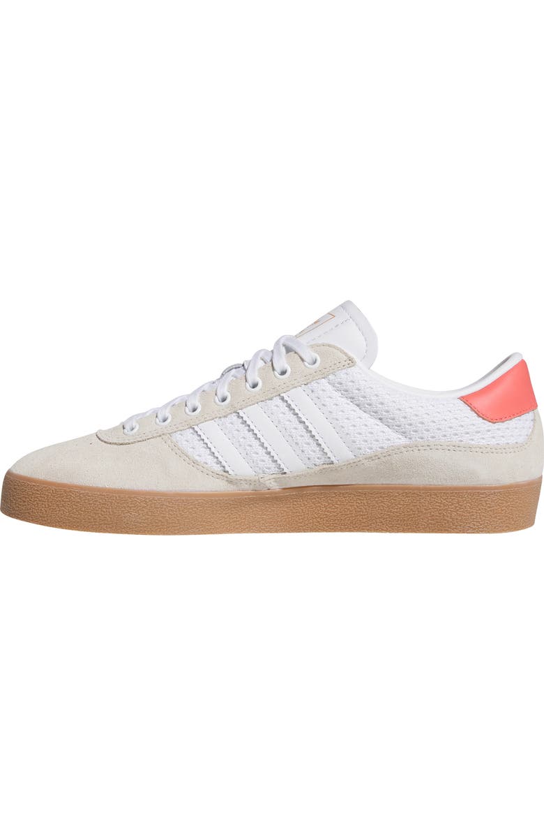 adidas Puig Indoor Sneaker, Alternate, color, Wonder White/ Cloud White/ Gum