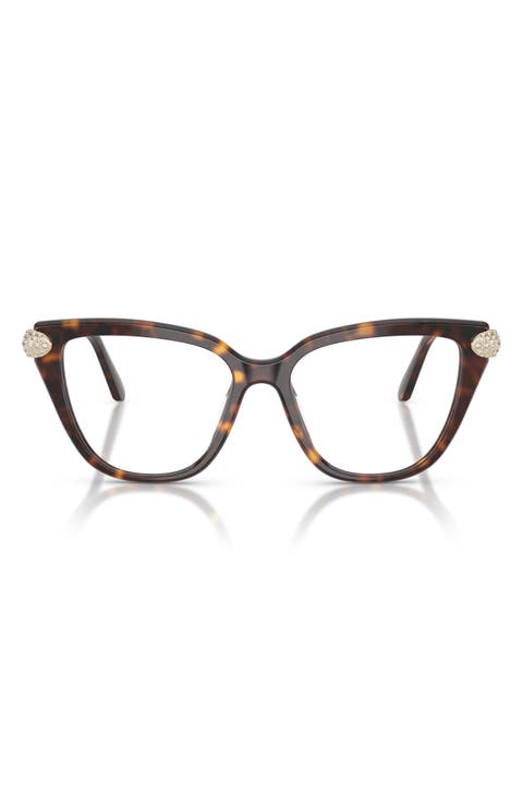 52mm Cat Eye Optical Glasses