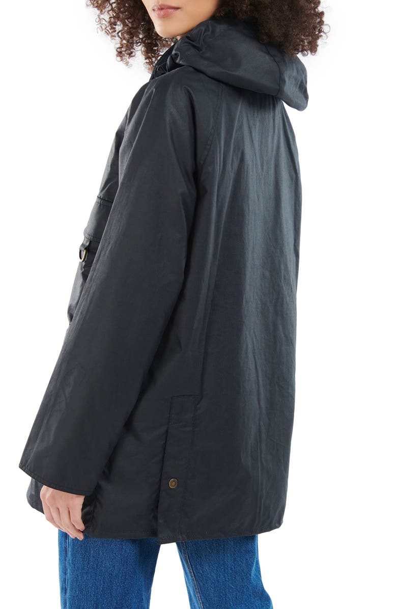 Highclere Hooded Waxed Jacket