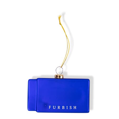 Furbish Matchbook Ornament In Blue