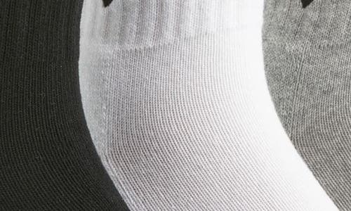 Arvin Goods Assorted 3-pack Quarter Crew Socks In Multi