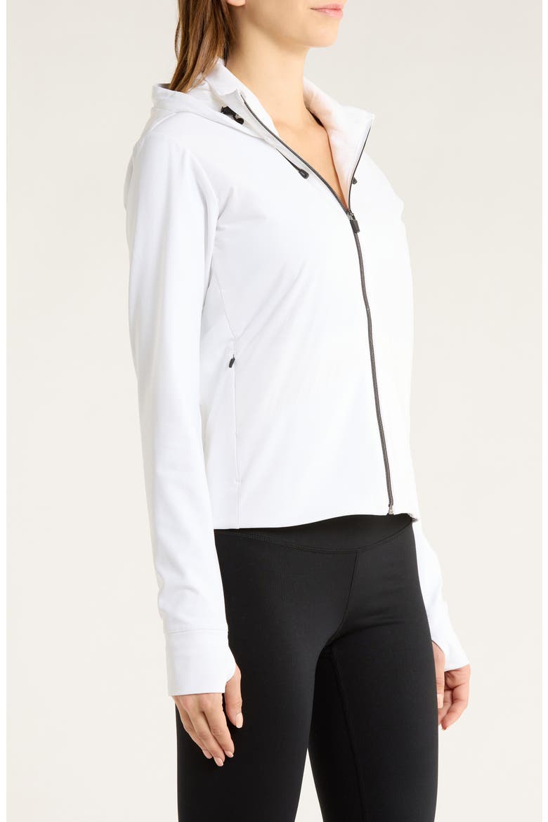 Chilled Out Water Repellent Insulated Training Jacket, Alternate, color, WHITE