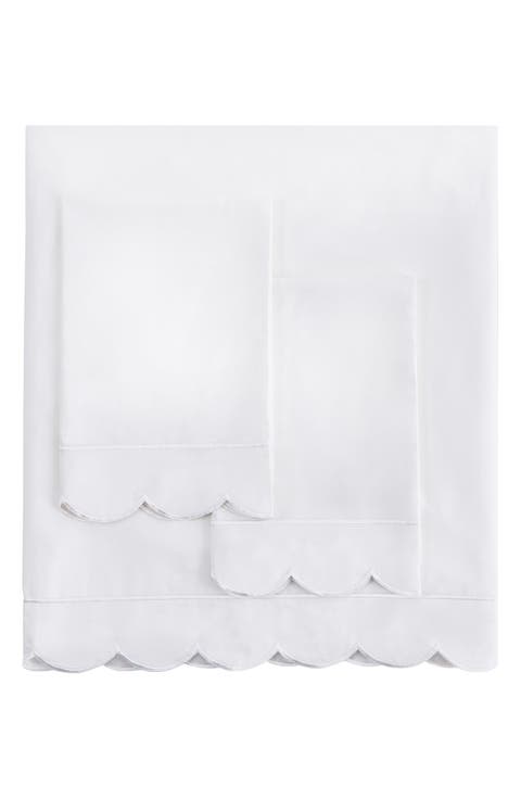 Scallop Frame 300 Thread Count Sheet Set