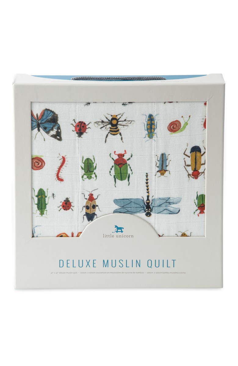 little unicorn Original Deluxe Muslin Quilt, Alternate, color,