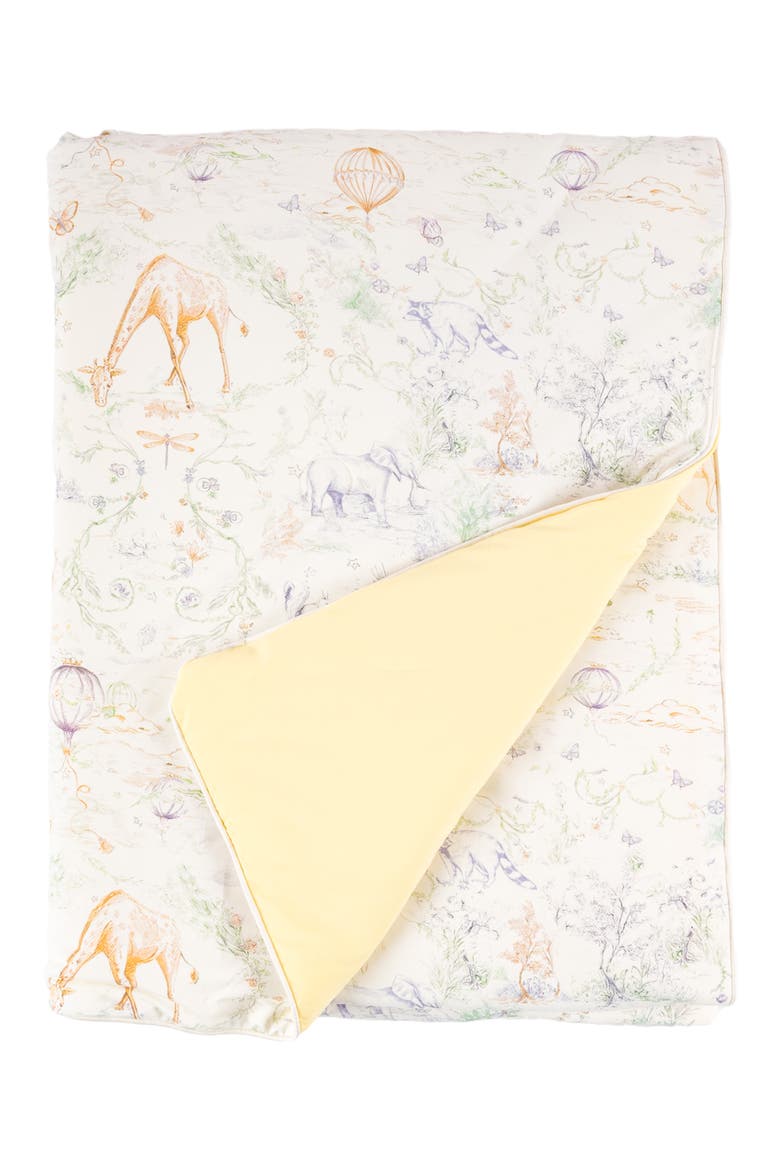 Soleil Cooling Throw Blanket, Main, color, YELLOW