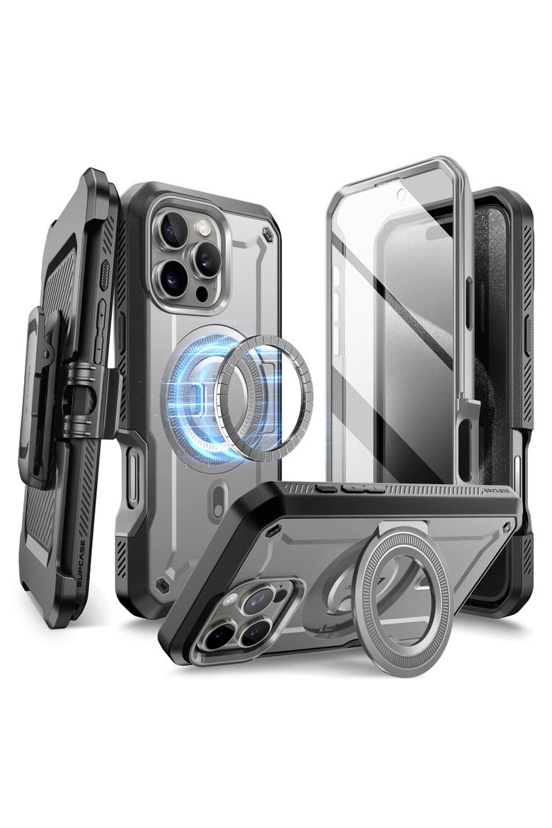 iPhone 16 Pro Max 6.9 inch Unicorn Beetle PRO MAG Rugged MagSafe Case, Main, color, Titanium Gray