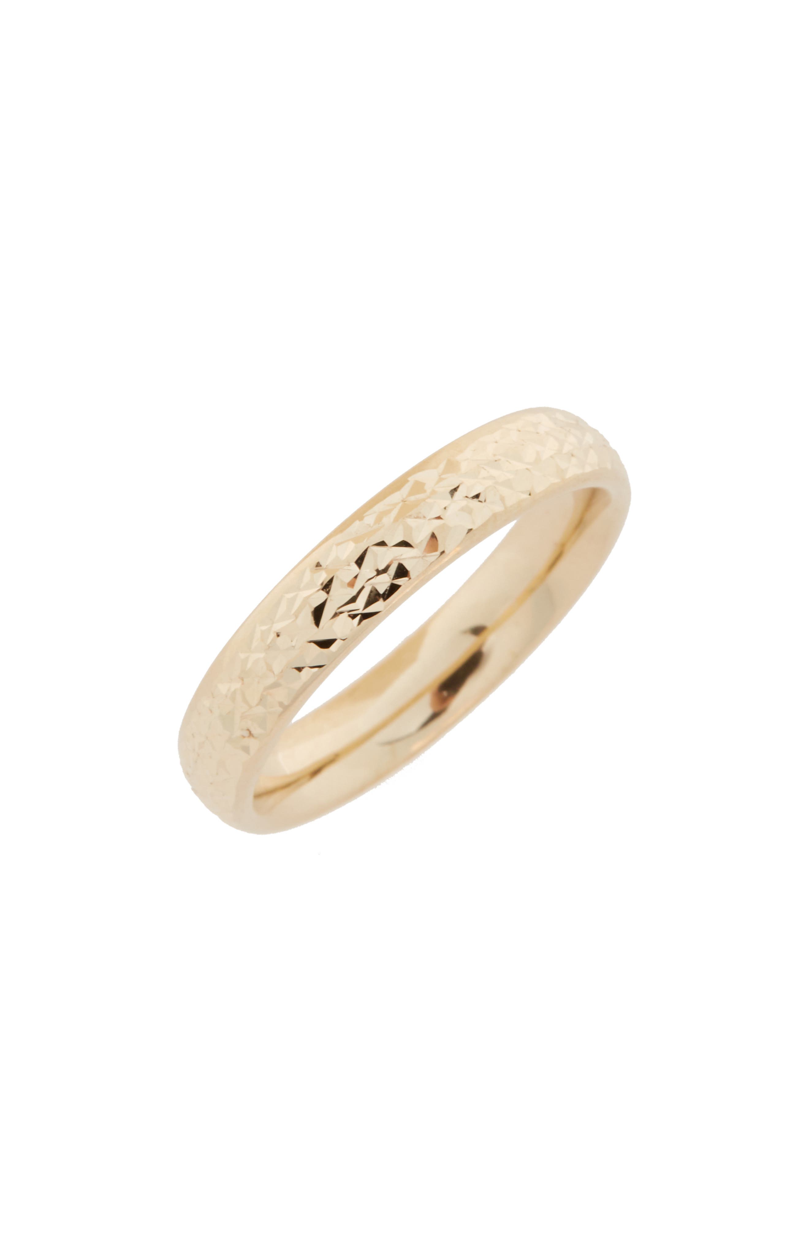 Bony Levy 14K Gold Textured Ring (Nordstrom Exclusive) (Women ...