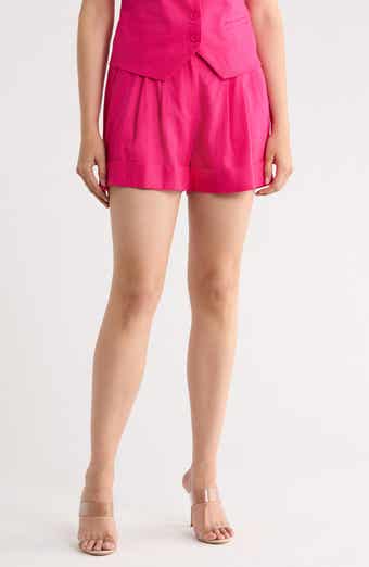 Linen Blend Shorts