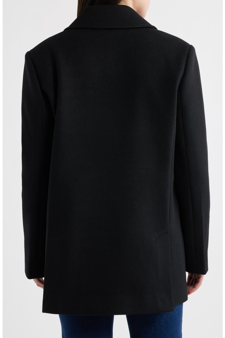 Oversize Single-Breasted Blazer, Alternate, color, BLACK