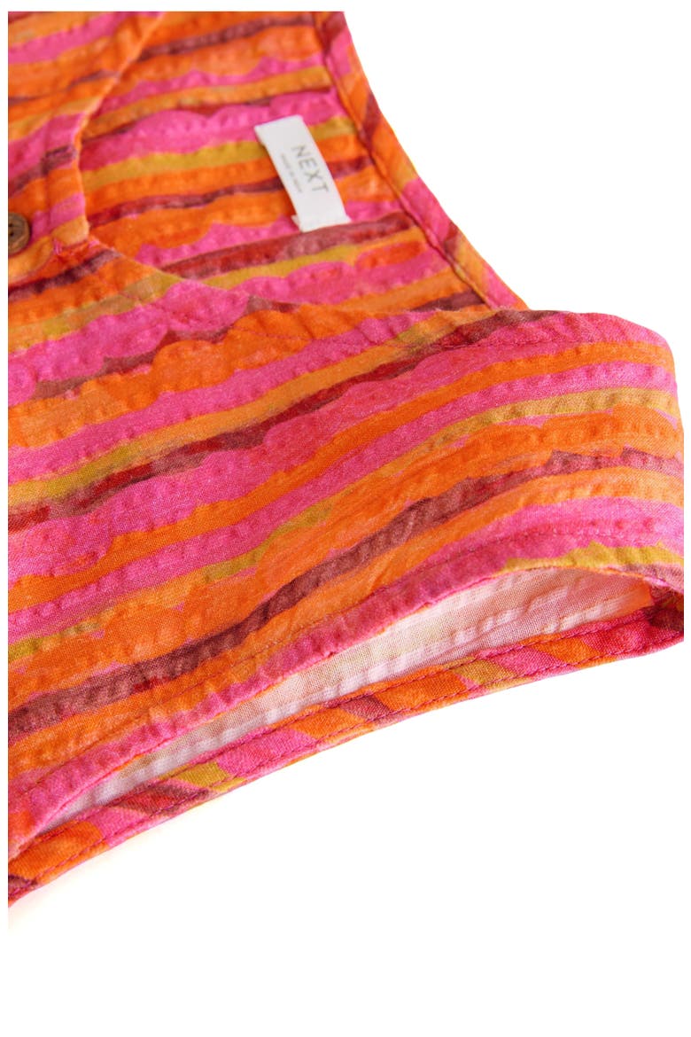Kids' Stripe Cotton Seersucker Dress, Alternate, color, MULTI