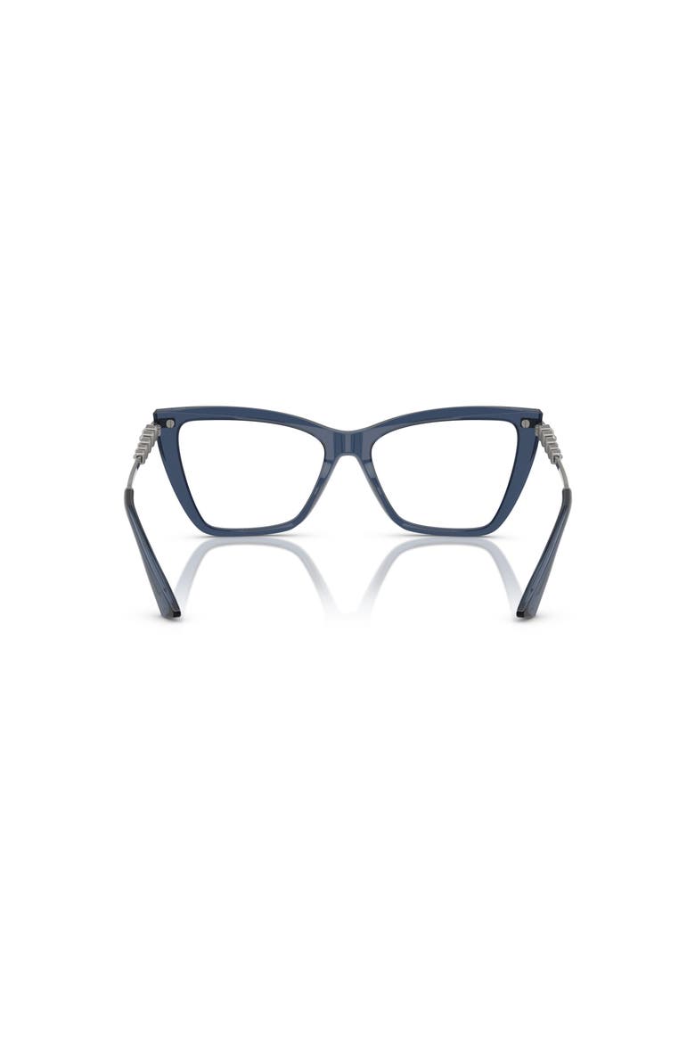 55mm Cat Eye optical glasses, Alternate, color, Blue
