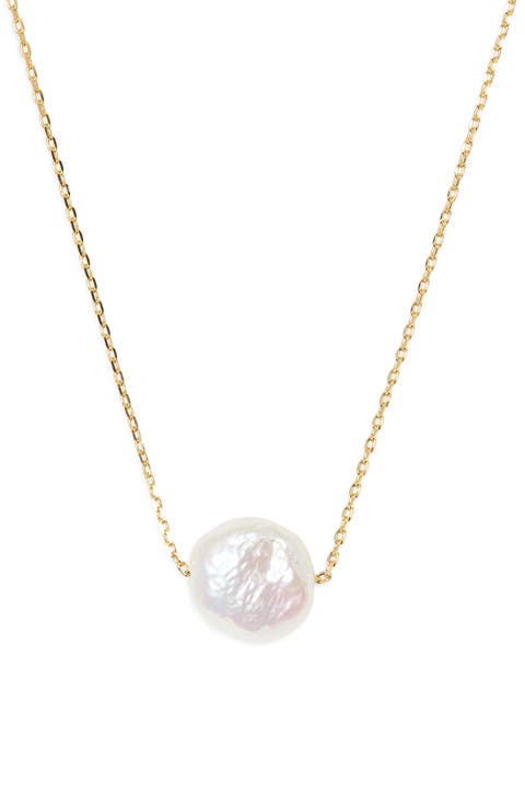 Demi Fine Baroque Pearl Pendant Necklace