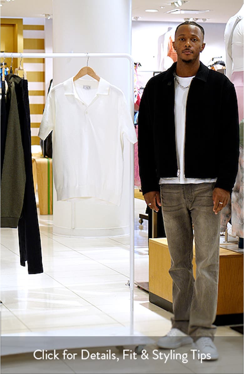 Fine Cotton Knit Polo, sales video thumbnail