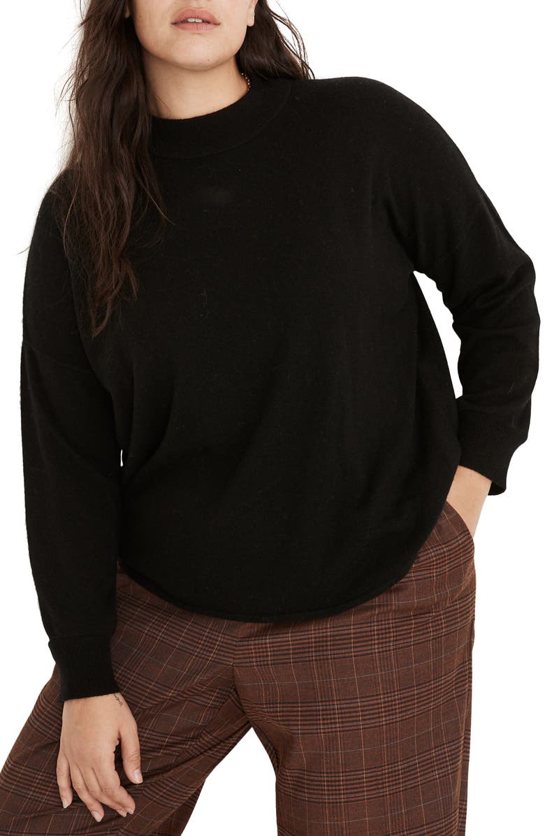 Madewell Ashbury Mock Neck Sweater, Alternate, color,