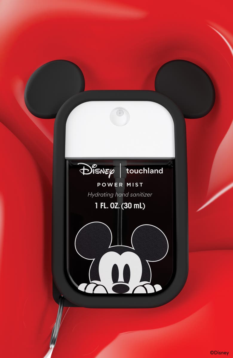 TOUCHLAND x Disney Wild Watermelon Hand Sanitizer & Mickey Mouse Mist Case Set, Alternate, color, Black