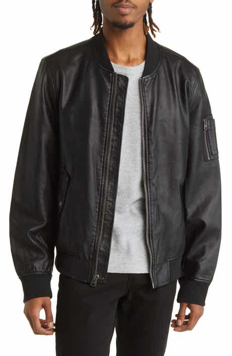 Levi's Varsity Faux Leather Bomber Jacket
