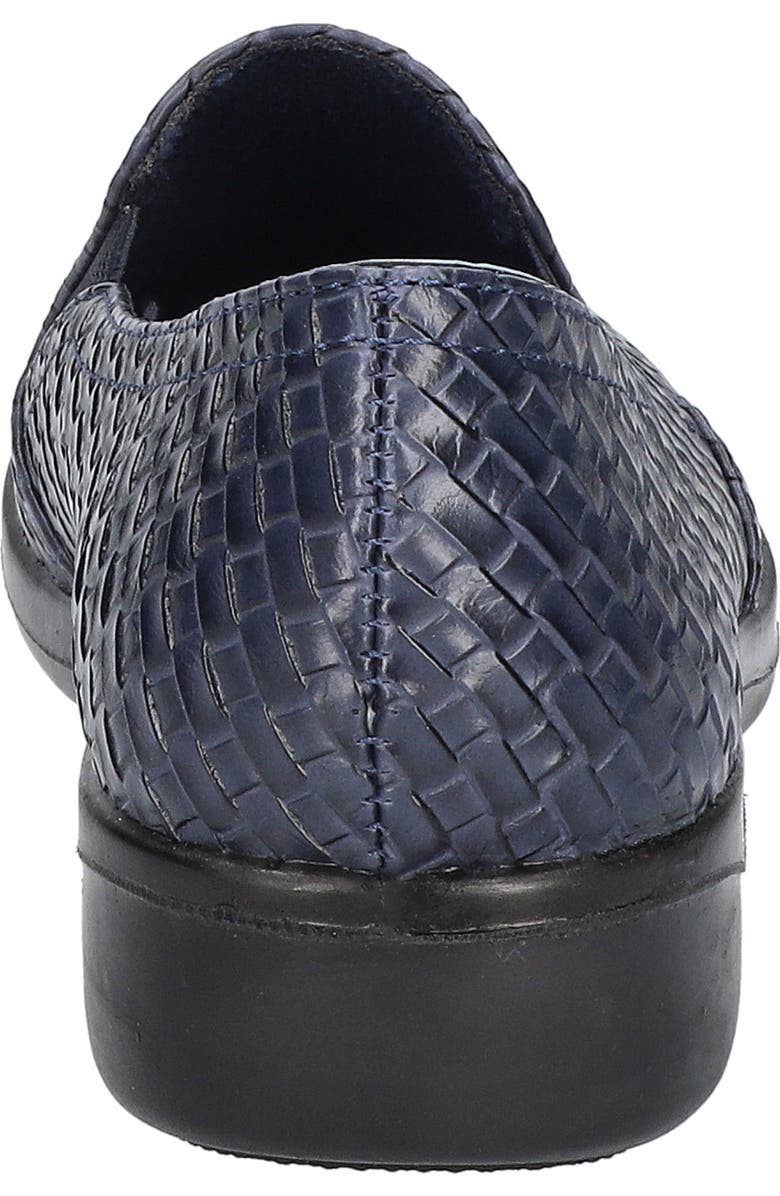 EASY STREET Eternity Textured Slip-On, Alternate, color, Navy Woven