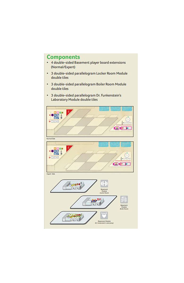 Capstone Games Clinic Deluxe Extension 4 Strategy Board Game, Alternate, color, Multicolored