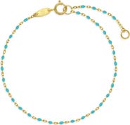 In Season Jewelry 14k Enamel Satellite Girls Bracelet