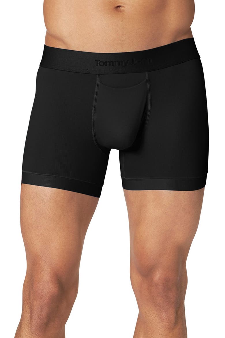 Air 4-Inch Boxer Briefs, Main, color, BLACK