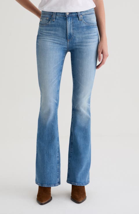 Farrah Mid Rise Bootcut Jeans (18 Years Bisou)