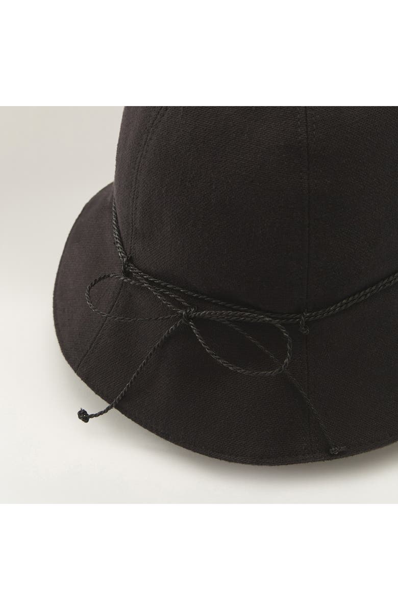 Helen Kaminski Cotton Cloche, Alternate, color, Black