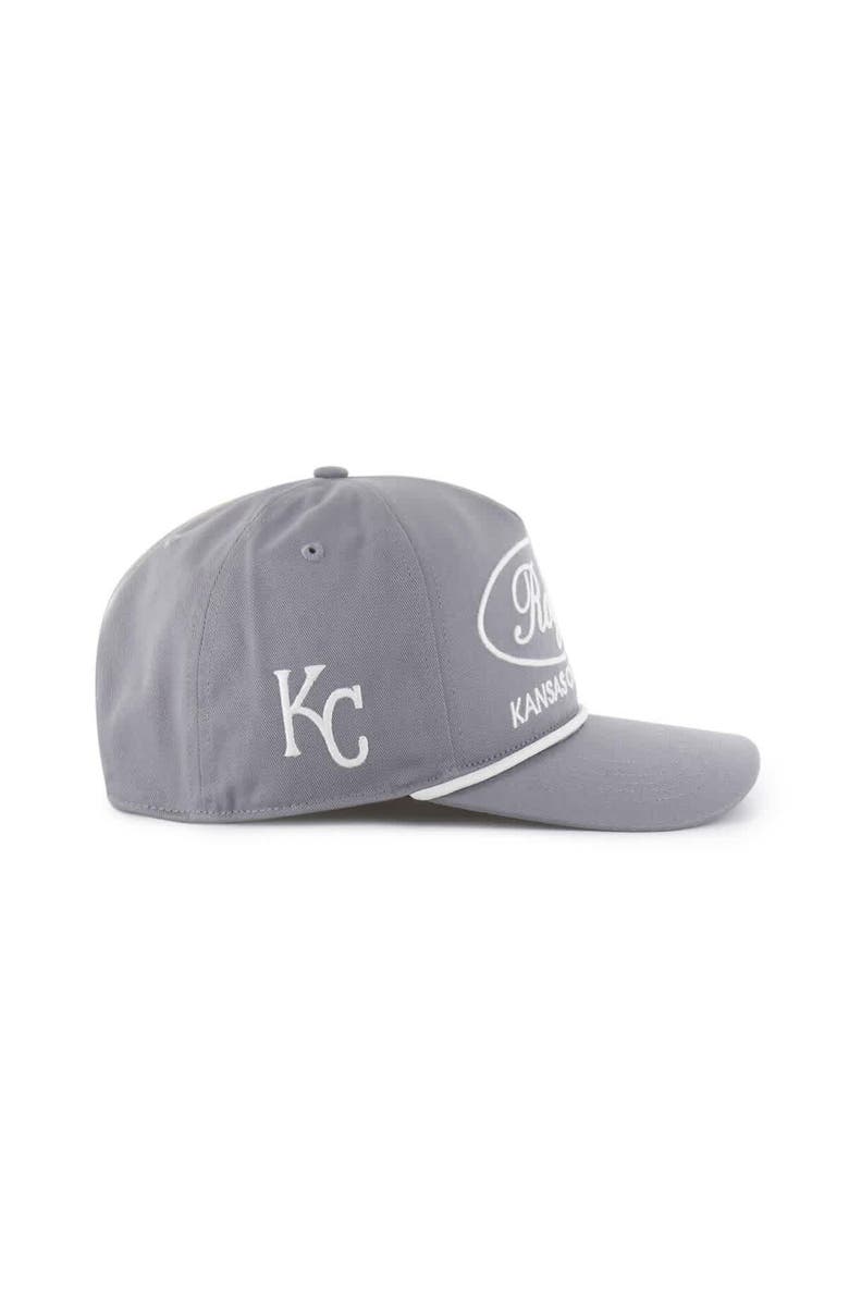 '47 Men's '47 Gray Kansas City Royals Foundational Hitch Adjustable Hat, Alternate, color, Gray