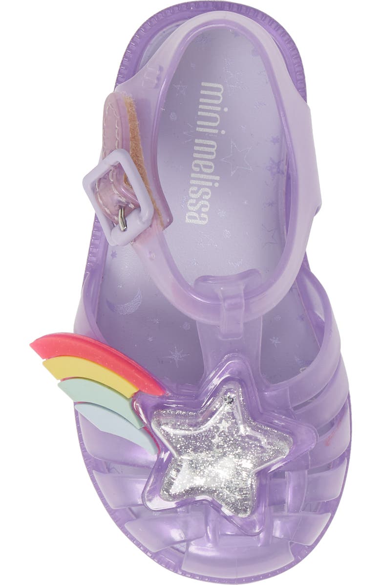 Mini Melissa Possession II Glitter Sandal, Alternate, color,