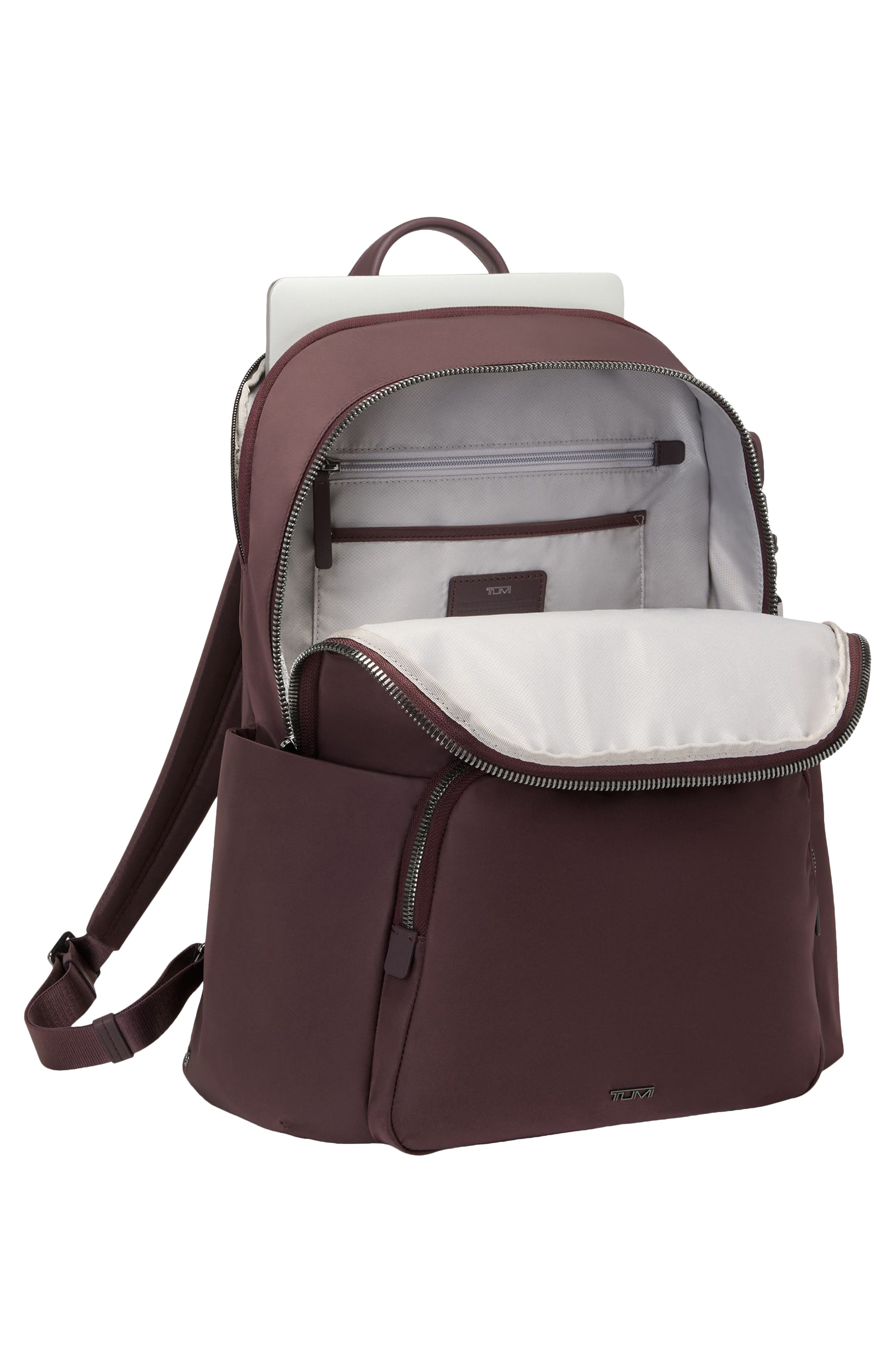 Rosie Nylon Backpack (Nordstrom Exclusive), Alternate, color, DEEP PLUM