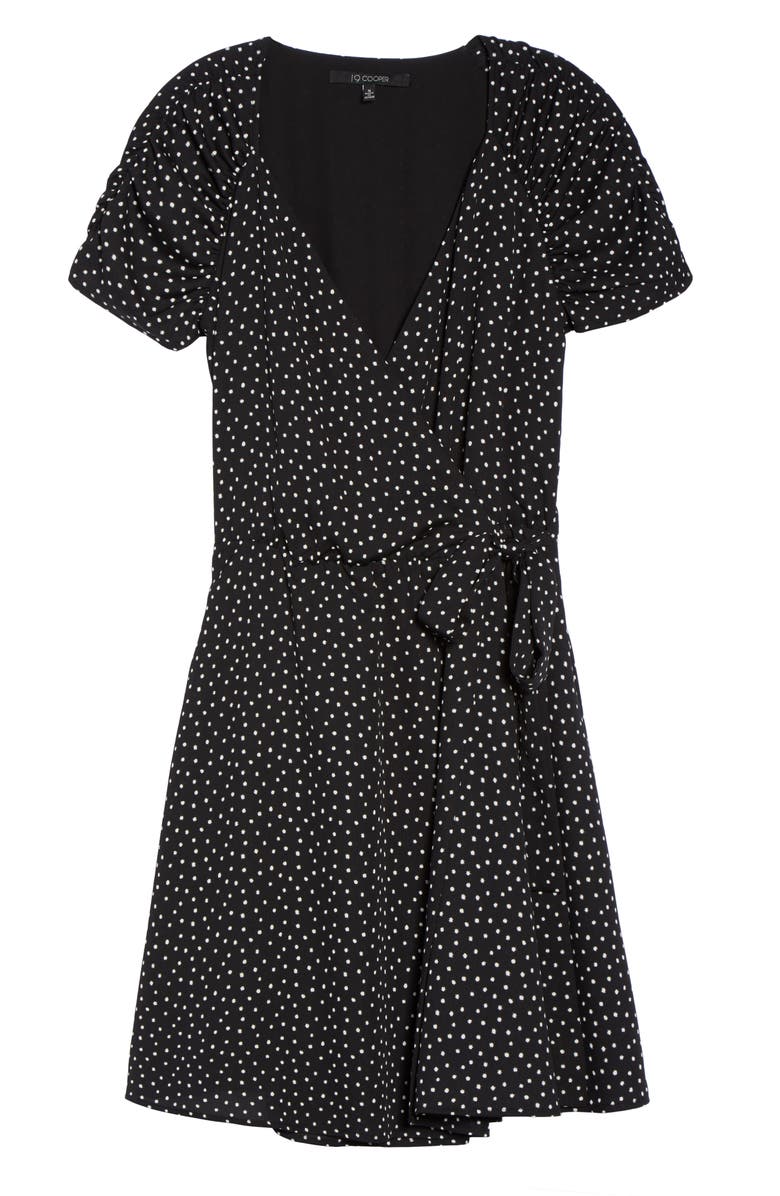 19 Cooper Ruche Sleeve Wrap Dress, Alternate, color, 